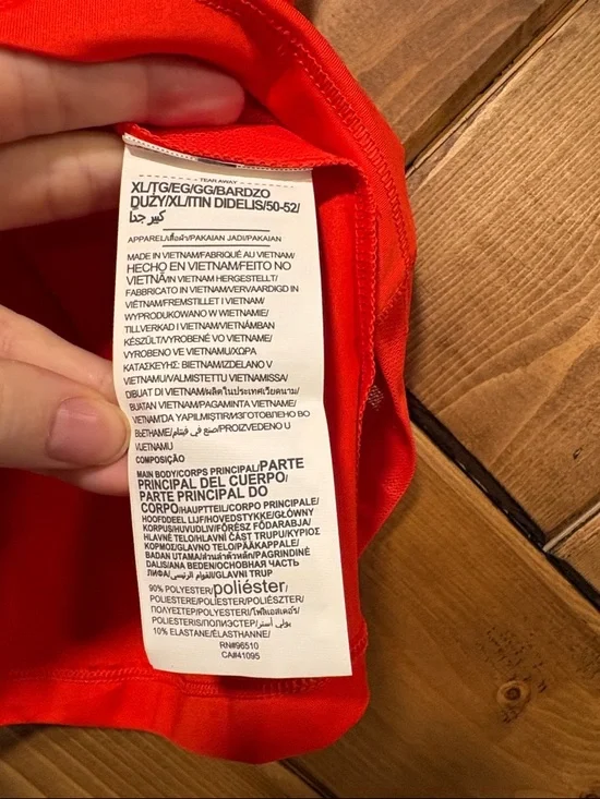 Under Armour Women's Red Performance Racerback Tank Mesh - Picture 4 of 6